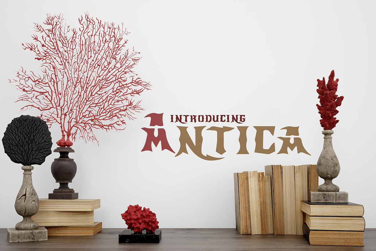 Antica, a Blackletter Font by Dz Akali (Photo 3 of 5)