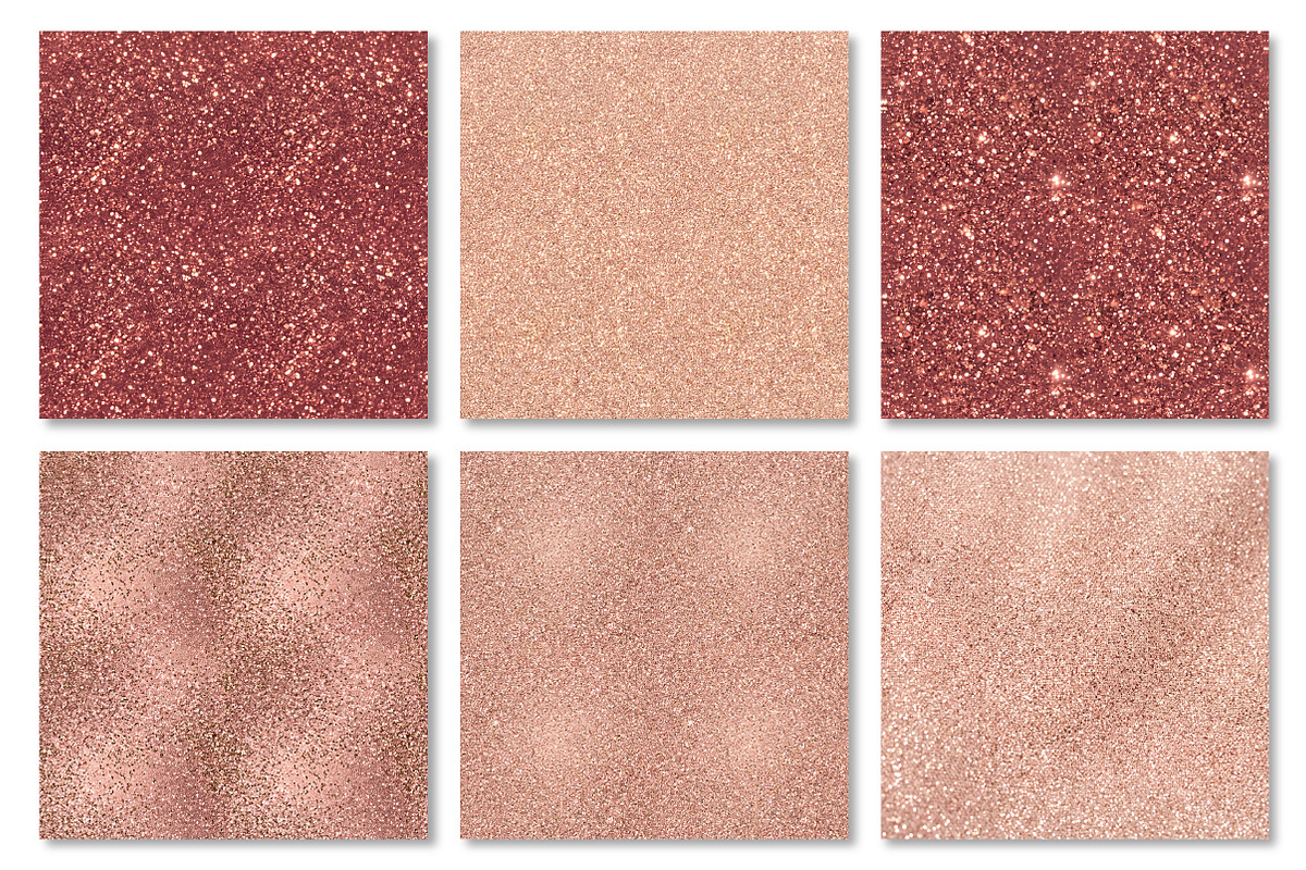 Rose Gold Glitter Texture Paper, a Texture Graphic by Dream Creation (Photo 5 of 5)