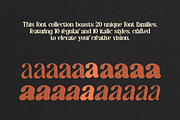 Caromy - Retro Variable Font, a Serif Font by Font Liner (Thumbnail 3 of 11)