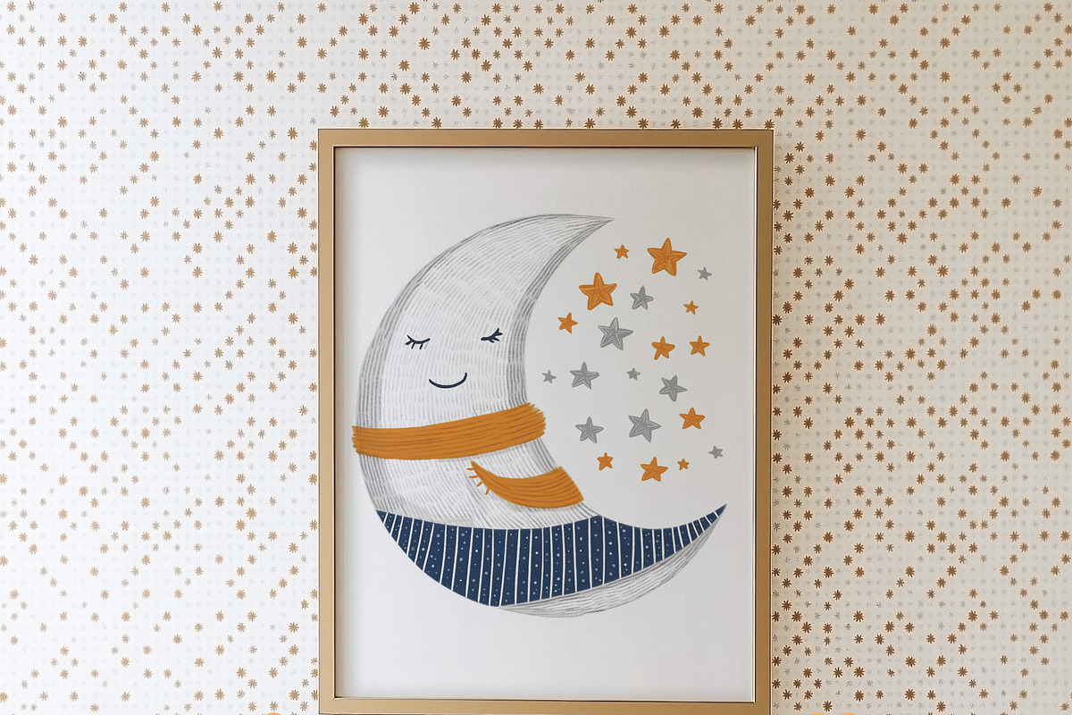Whimsy Walls: Kids Frame Mockups Set, a Household Mockup by NikiArts (Photo 8 of 9)
