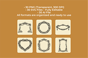 30 High Frames Illustrations, a Decorative Illustration by Rasgood (Thumbnail 8 of 9)