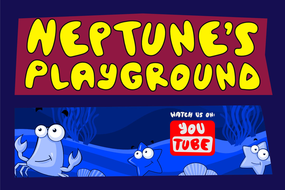 Bouncy Fish Font, a Handwritten Font by Epiclinez (Photo 4 of 5)