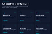 Sentrion CyberSecurity HTML Template, a HTML Template by Helenshop (Thumbnail 2 of 3)