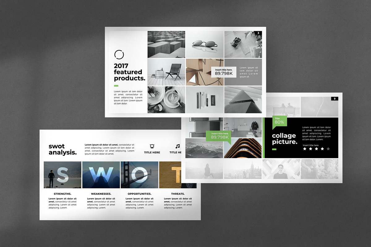 Shine PowerPoint Template, a Presentation Template by Creathrive Design (Photo 3 of 6)