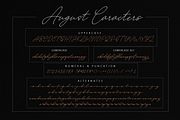 August & Lengking 6 Font Update, a Script Font by Meutuwah (Thumbnail 8 of 15)
