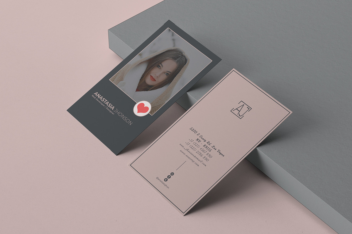 Business Card Template, a Business Card Template by Moontesk (Photo 4 of 5)