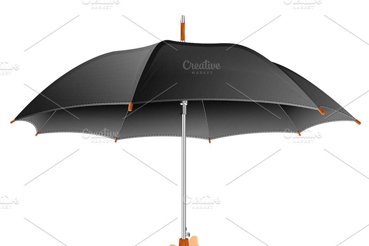 Realistic High Detailed Umbrellas, a Finance Illustration by TAlex (Photo 3 of 6)