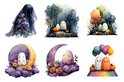 Halloween Ghost Png Halloween, an Illustration by SinaCreation (Thumbnail 3 of 7)