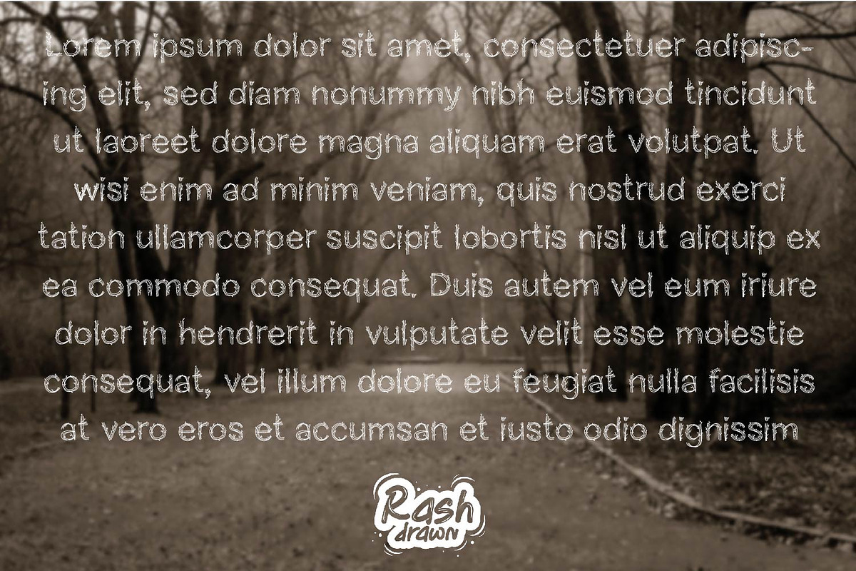Twig Twag a branchy font, a Font by Rashdrawn (Photo 2 of 3)