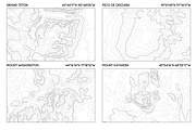 North American Mountains Set, a Texture Illustration by RDShop (Thumbnail 7 of 7)