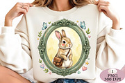 Mother’s Day Rabbit Mom PNG, an Illustration by Daily.Designs (Thumbnail 5 of 5)
