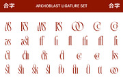 SS Archoblast - Fancy Display Serif, a Serif Font by Typocracy Studio (Thumbnail 11 of 14)