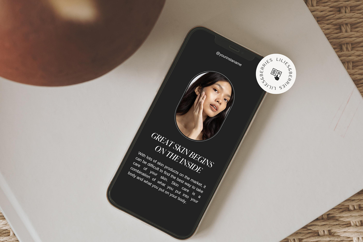 Esthetician Instagram templates, a Social Media Template by LiliesandBerries (Photo 20 of 22)