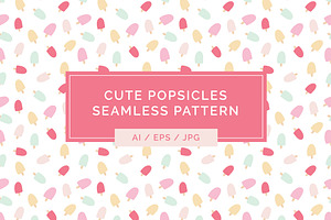 Popsicles Seamless Pattern