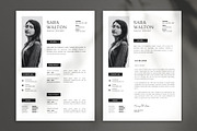 Minimal Resume CV, a Resume Template by Saman Osama (Thumbnail 3 of 3)