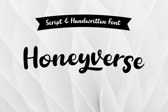 Honeyverse - Script and Handwritten preview 8
