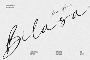 Bilasa – Signature Wedding Typeface