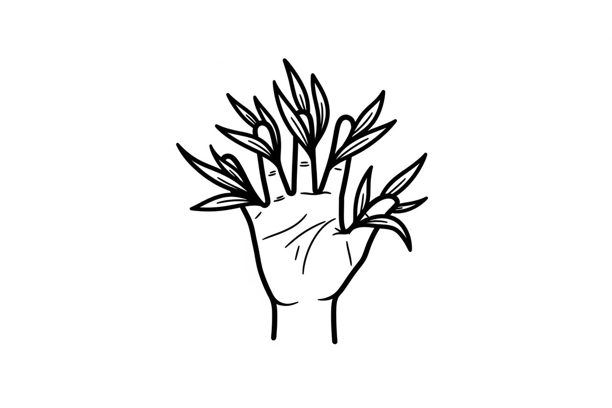 Hand Plant Growth Bundle, an Illustration by yasushie (Photo 9 of 31)
