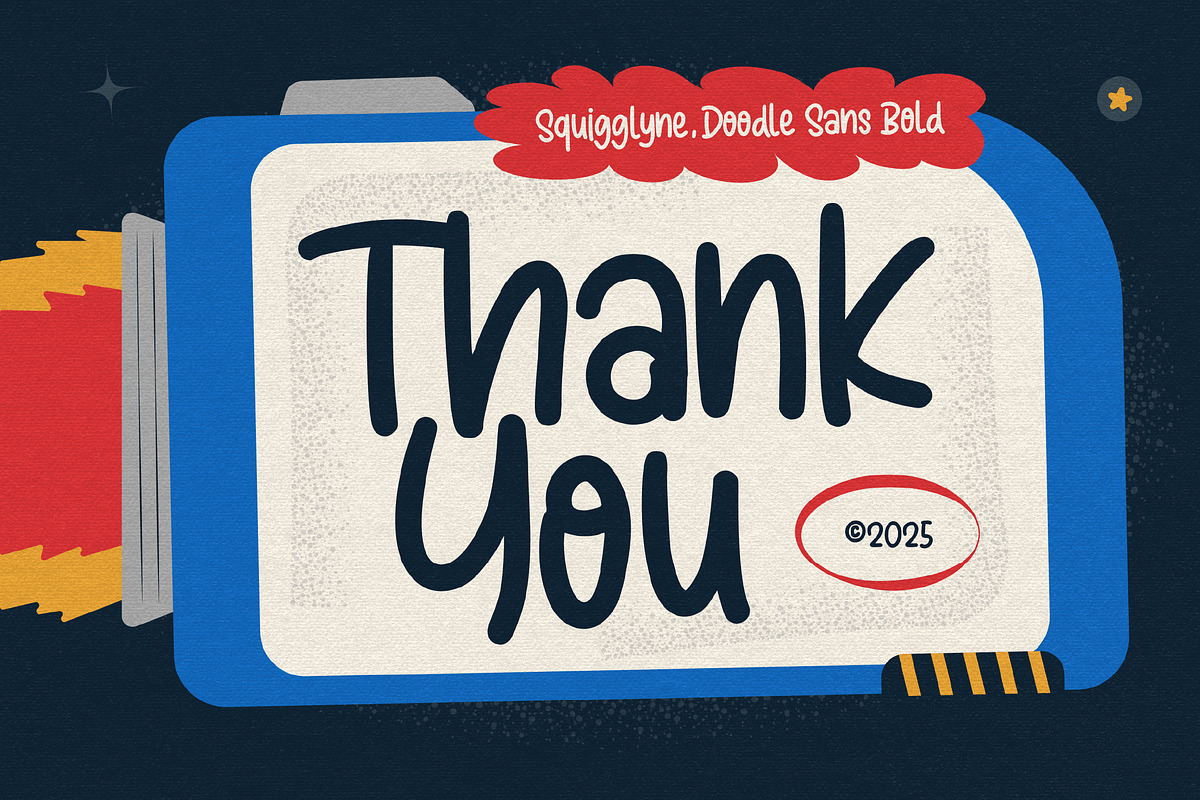 Squigglyne, a Handwritten Font by graphicook (Photo 10 of 10)