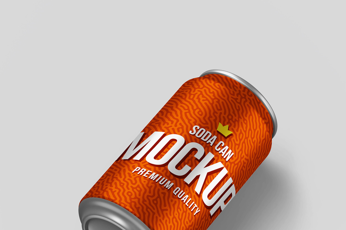 Realistic Soda Can Mock-up, a Print Template by Propex (Photo 11 of 19)