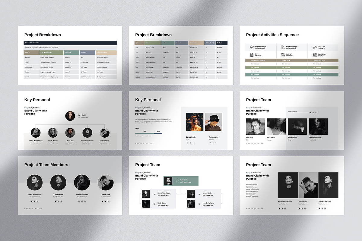 Project Proposal Presentation, a Presentation Template by GoldenPixelStudio (Photo 19 of 27)