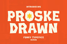 Proske Drawn - Funky Typeface