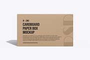 Cardboard Paper Box Packaging Mockup, a Packaging Mockup by Ram Studio LLC (Thumbnail 3 of 10)