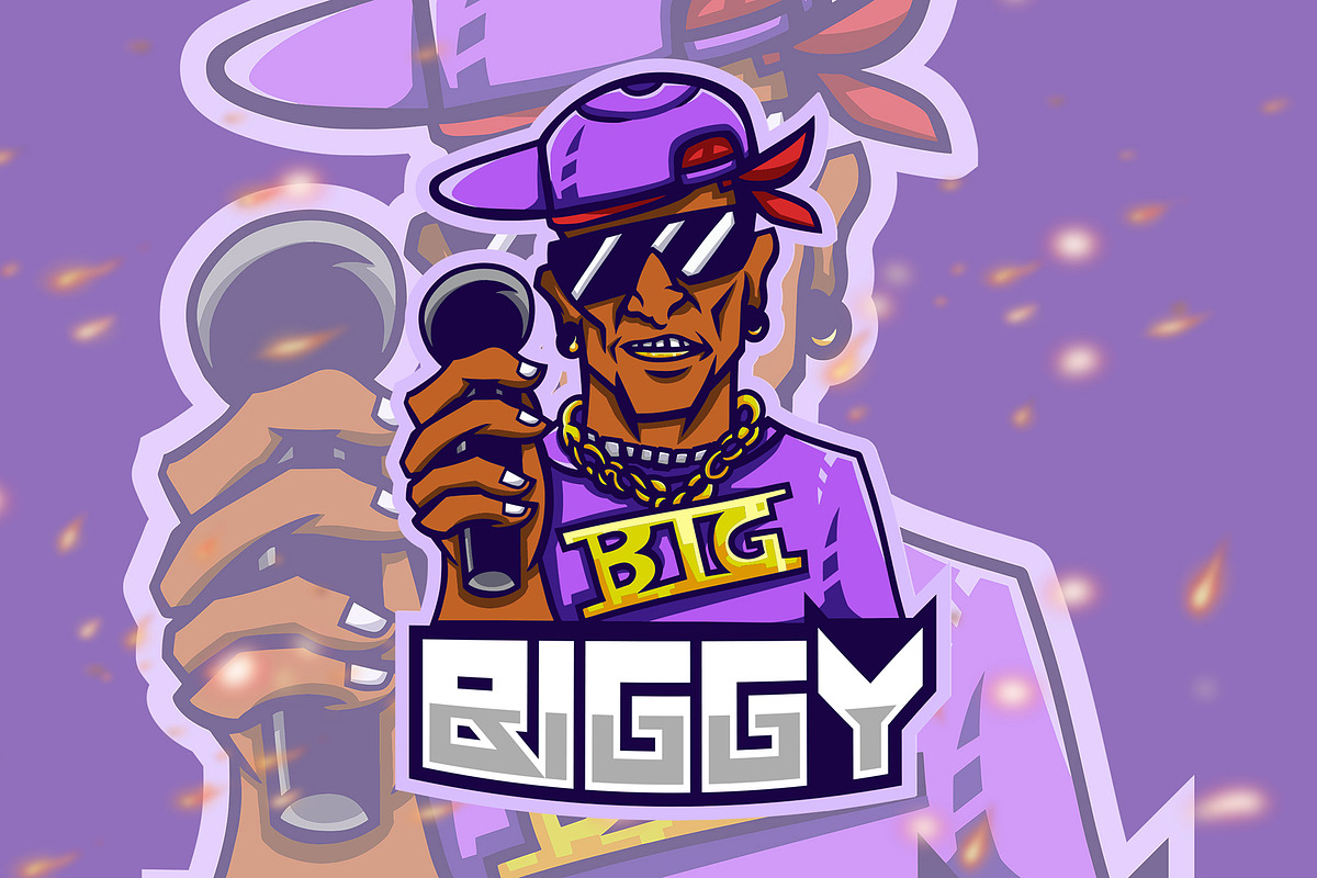 Biggy Rap Rnb Battle Logo, a Branding & Logo Template by Giant Design
