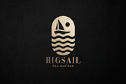 Big Sail Pro Travel Logo, a Branding & Logo Template by Design_Planet (Thumbnail 1 of 5)
