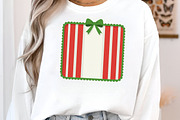 Christmas Coquette Frame Clipart PNG, an Illustration by SinaCreation (Thumbnail 4 of 7)