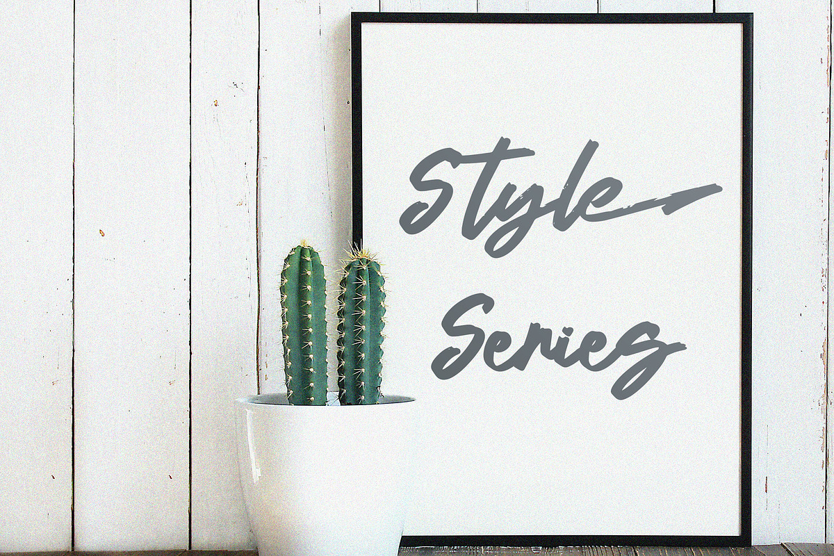Rattamuka Brush Script Font, a Script Font by NTC Graphic (Photo 4 of 8)
