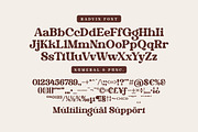 Radvin – Bold Retro Display Font, a Serif Font by Typebae (Thumbnail 12 of 13)