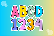 Cute Comic - Playful Cartoon Font, a Sans Serif Font by KiddoGlyphs Studio (Thumbnail 3 of 4)