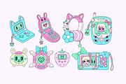 Magical Kawaiicore Illustration Pack, an Object Illustration by The Isian (Thumbnail 7 of 12)