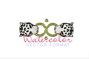 Cheetah Link Watercolor Clip Art, an Illustration by HERRINGTON DESIGN (Thumbnail 1 of 2)