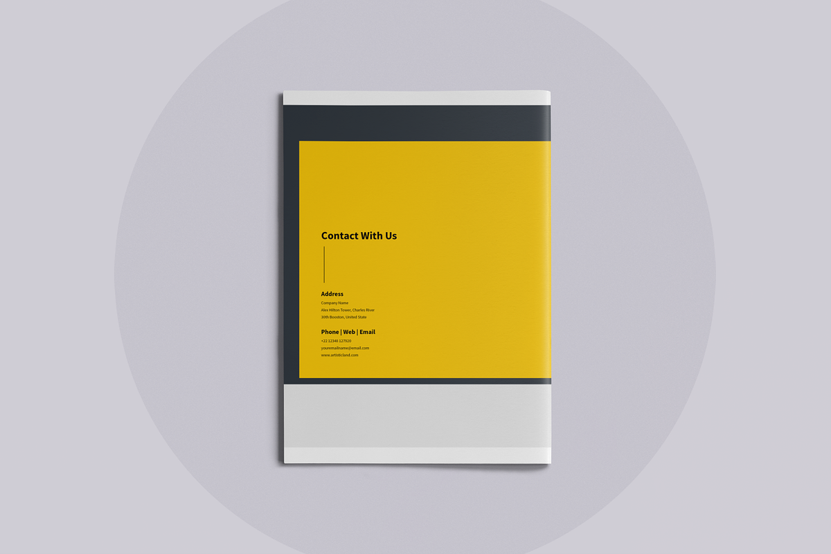 Proposal Template | Canva, a Brochure Template by ArtisticLand (Photo 10 of 10)