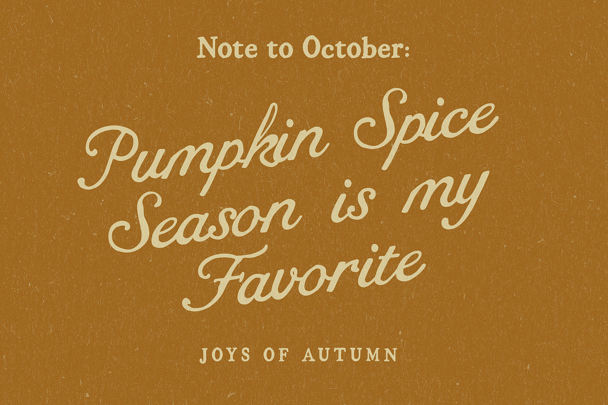 Handwritten Autumn Signage Fonts, a Handwritten Font by Laras Wonderland (Photo 7 of 20)