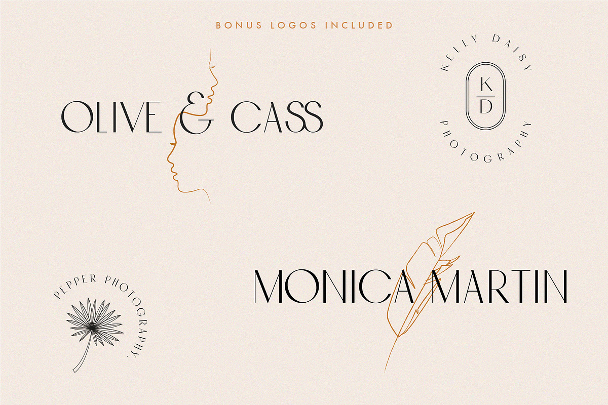 BOTANICA - FONT AND LOGO KIT, a Sans Serif Font by Tropical Type (Photo 5 of 6)