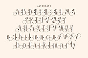 Melati, a Serif Font by Kenrichi (Thumbnail 8 of 10)