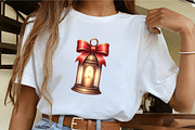 Christmas Candle Lantern Clipart, an Illustration by CrexoraLab (Thumbnail 5 of 5)