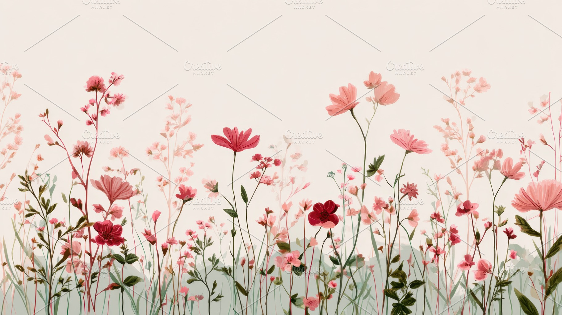Flowers blooming in a garden scene, a Photo by Beautiful things