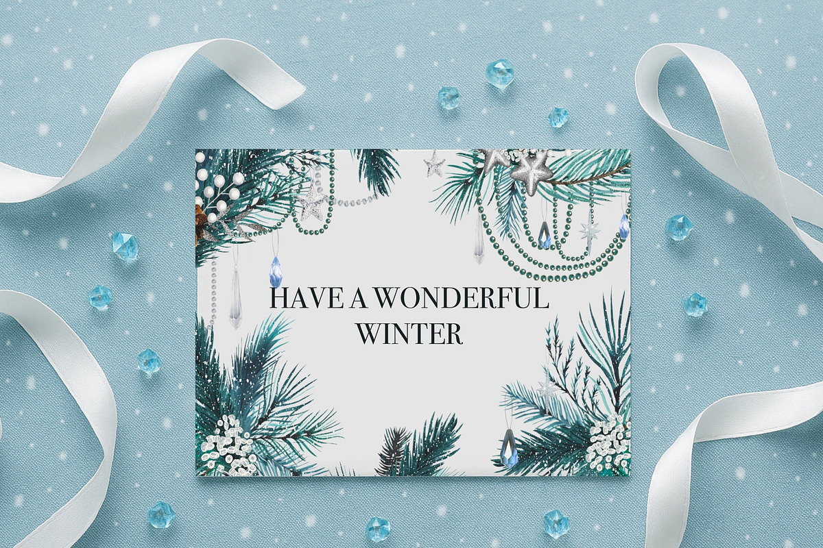 Winter Animal Watercolor Clipart Set, an Animal Illustration by DiashaArt (Photo 10 of 22)