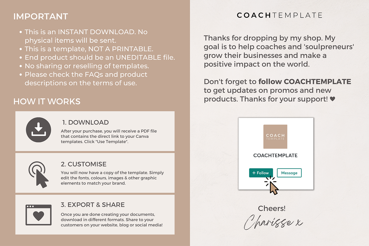 Mindfulness for Moms Ebook Template, a Brochure Template by COACHTEMPLATE (Photo 9 of 9)
