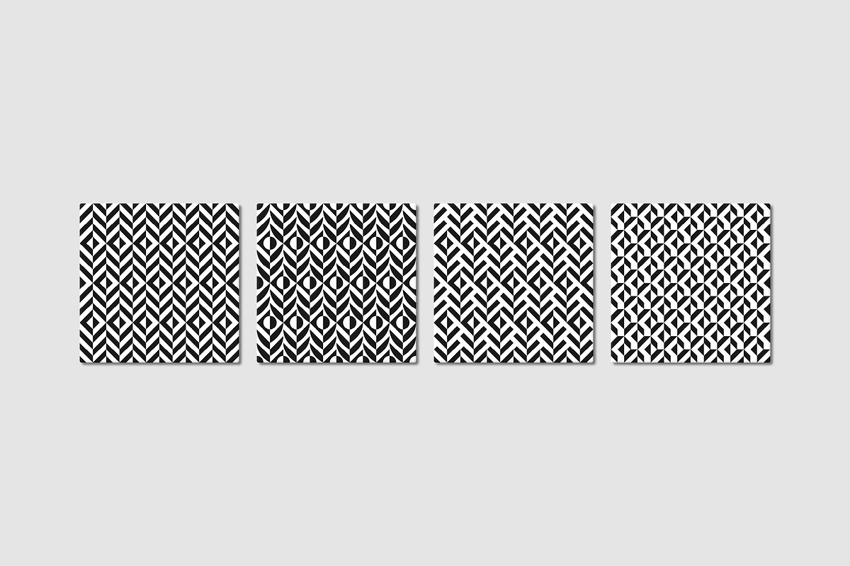 Hexagons - 28 Seamless Patterns, a Pattern Graphic by Tustan (Photo 5 of 6)