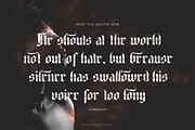 BlacklutterVol2 - Blackletter Font, a Blackletter Font by Flawless And Co (Thumbnail 3 of 10)