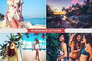 Summer Photoshop Actions