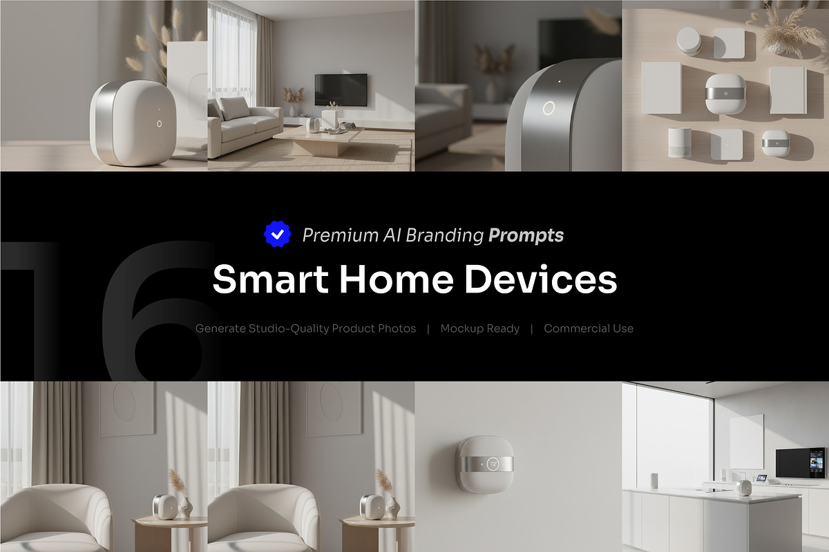 Smart Home Devices AI Prompt, a Technology Photo by cidcud_graphic (Photo 1 of 2)