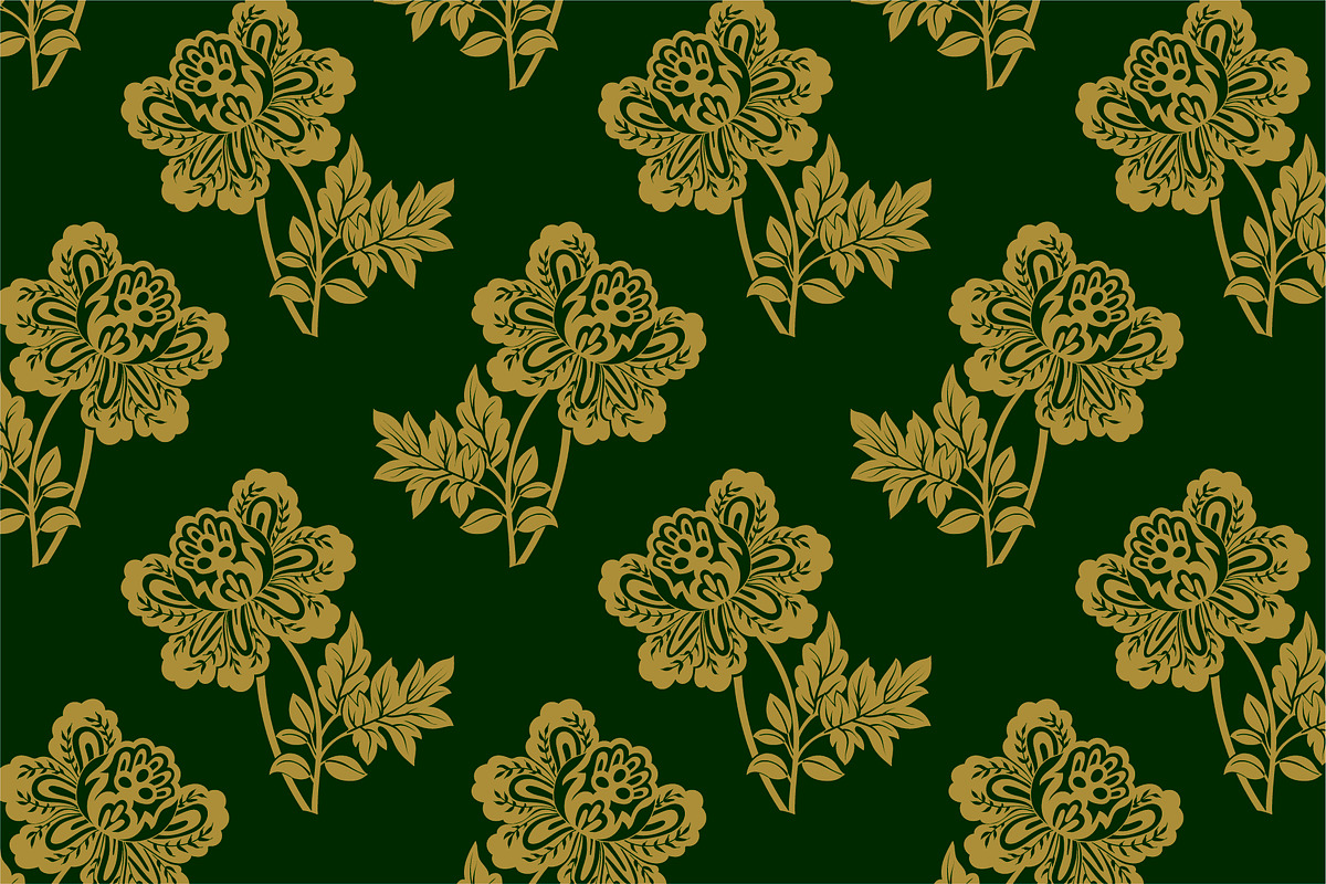 Floral patterns. Vector + JPG, a Pattern Graphic by Sunny_Lion (Photo 6 of 7)