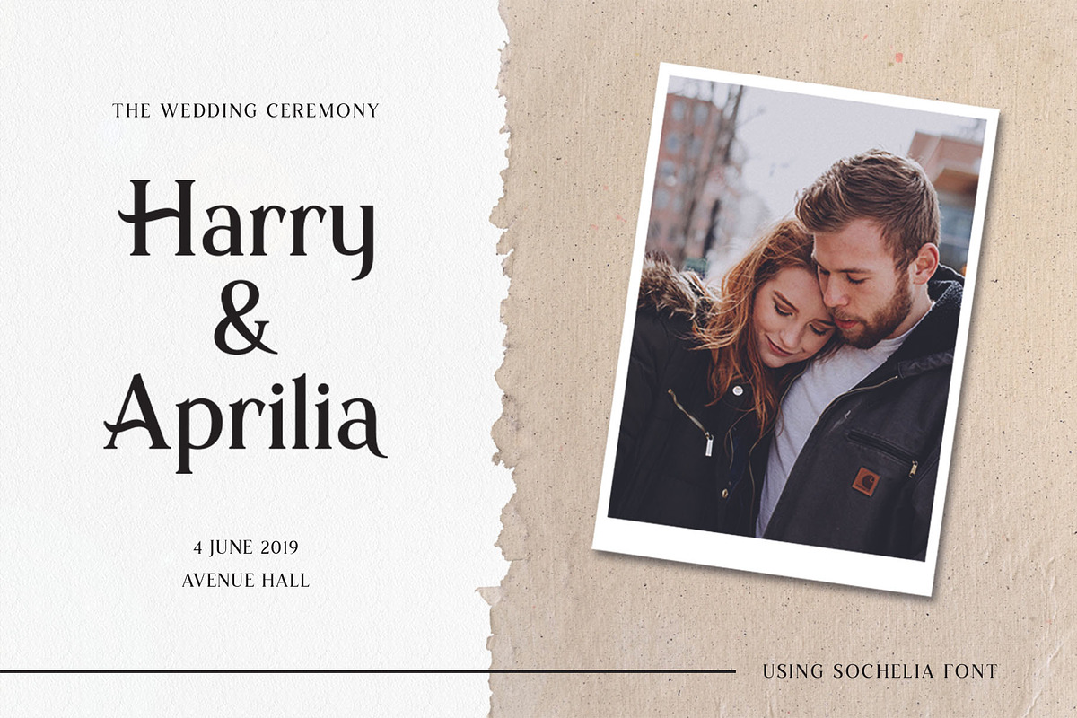 Sochelia - Modern Serif Font preview 4
