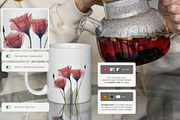 Mug MockUp Lifestyle Set, a Cups & Container Mockup by Dikarte.Store (Thumbnail 2 of 20)